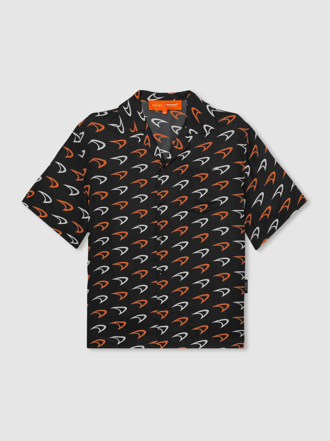 Men McLaren F1 Team Speedmark Logo Shirt in Black