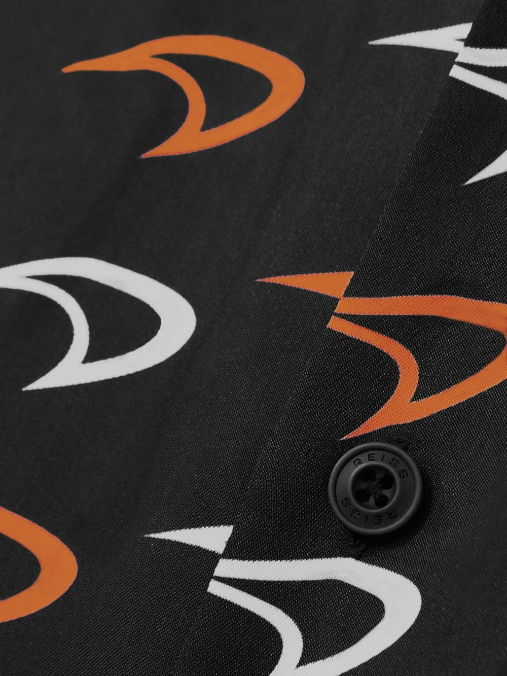 Men McLaren F1 Team Speedmark Logo Shirt in Black