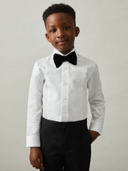 Children & Baby 3-9 yrs Cotton Slim-Fit Dinner Shirt in White