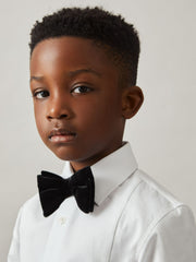 Children & Baby 9-13 yrs Cotton Slim-Fit Dinner Shirt in White