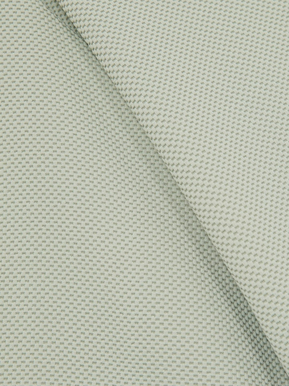 Men Textured Crew-Neck T-Shirt in Sage Green