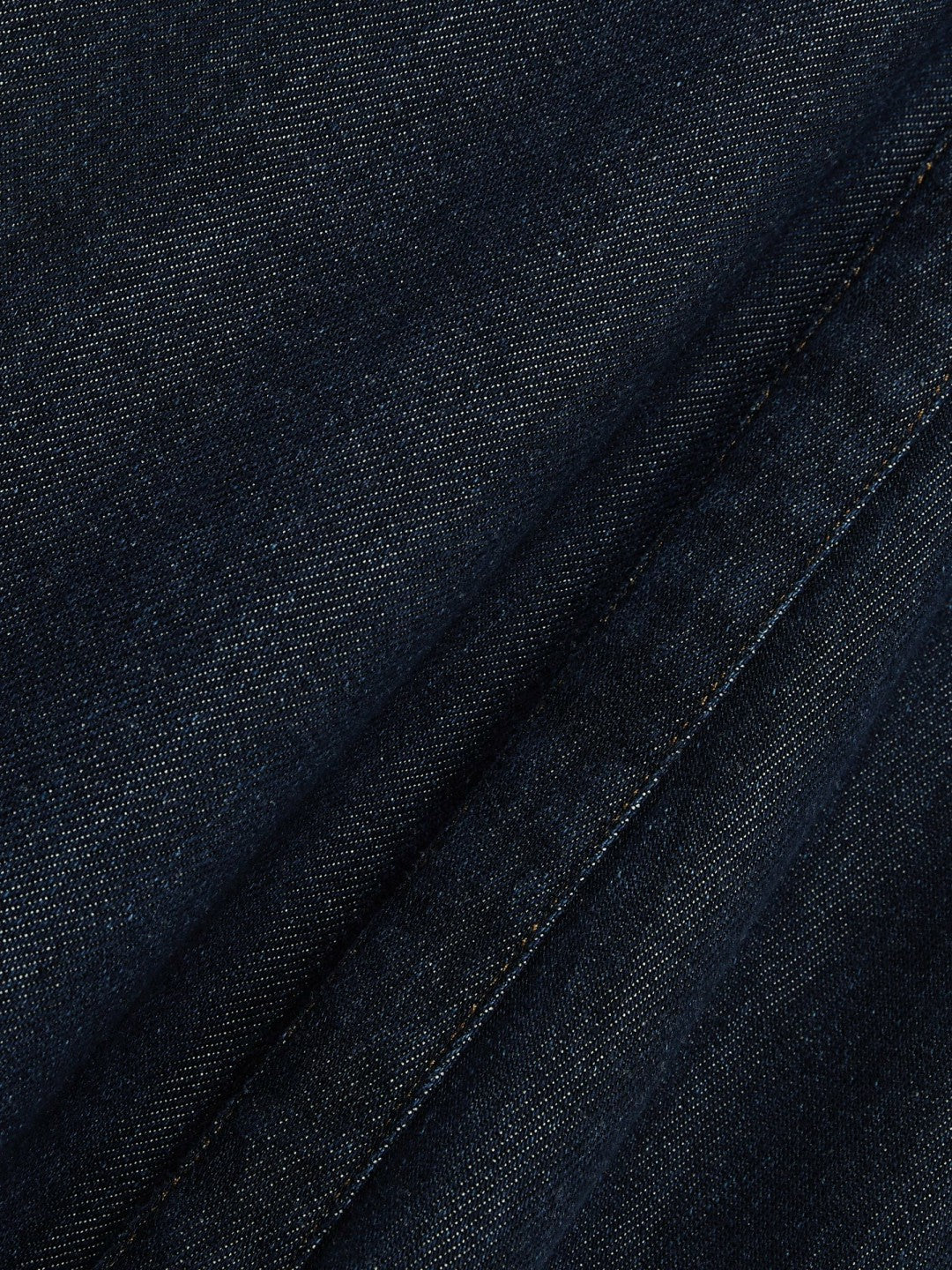 Women Denim Halterneck Maxi Dress in Indigo