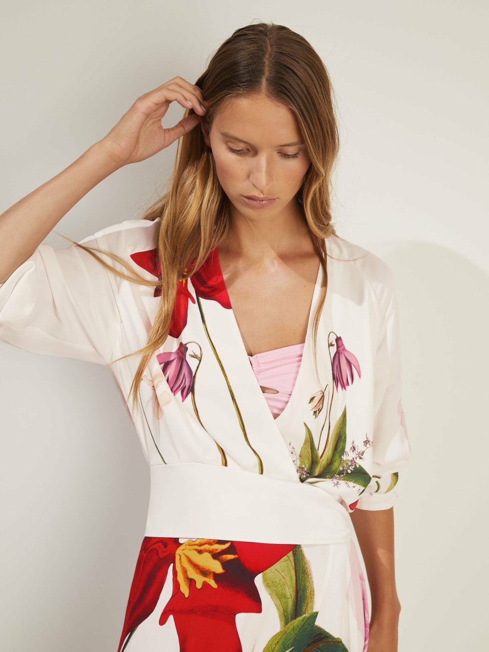 Women | NYBG Floral-Print Maxi Dress in Ivory