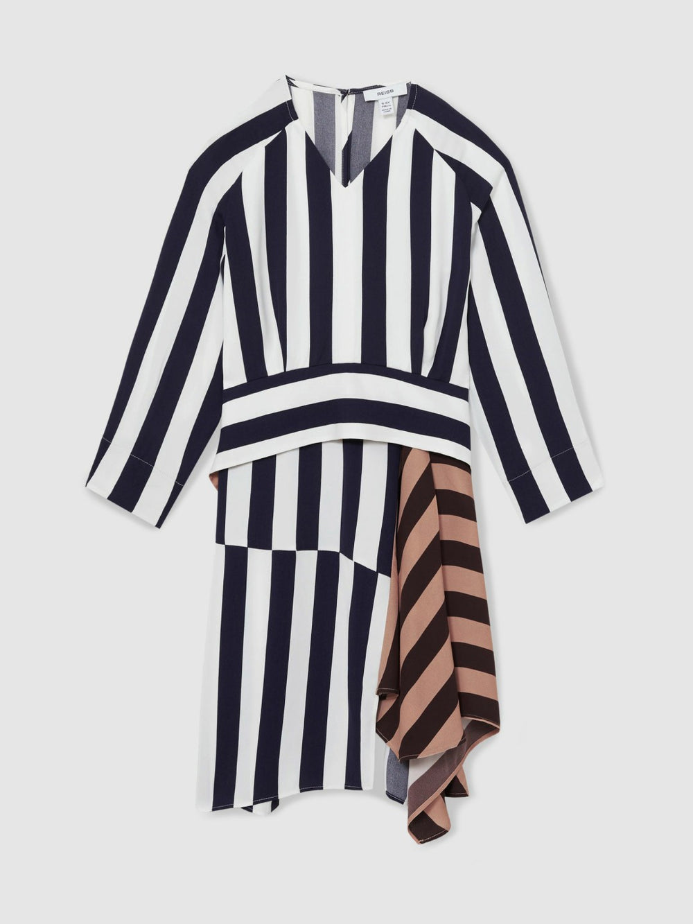 Children & Baby 13-14 yrs Stripe-Print Handkerchief Dress in Multi