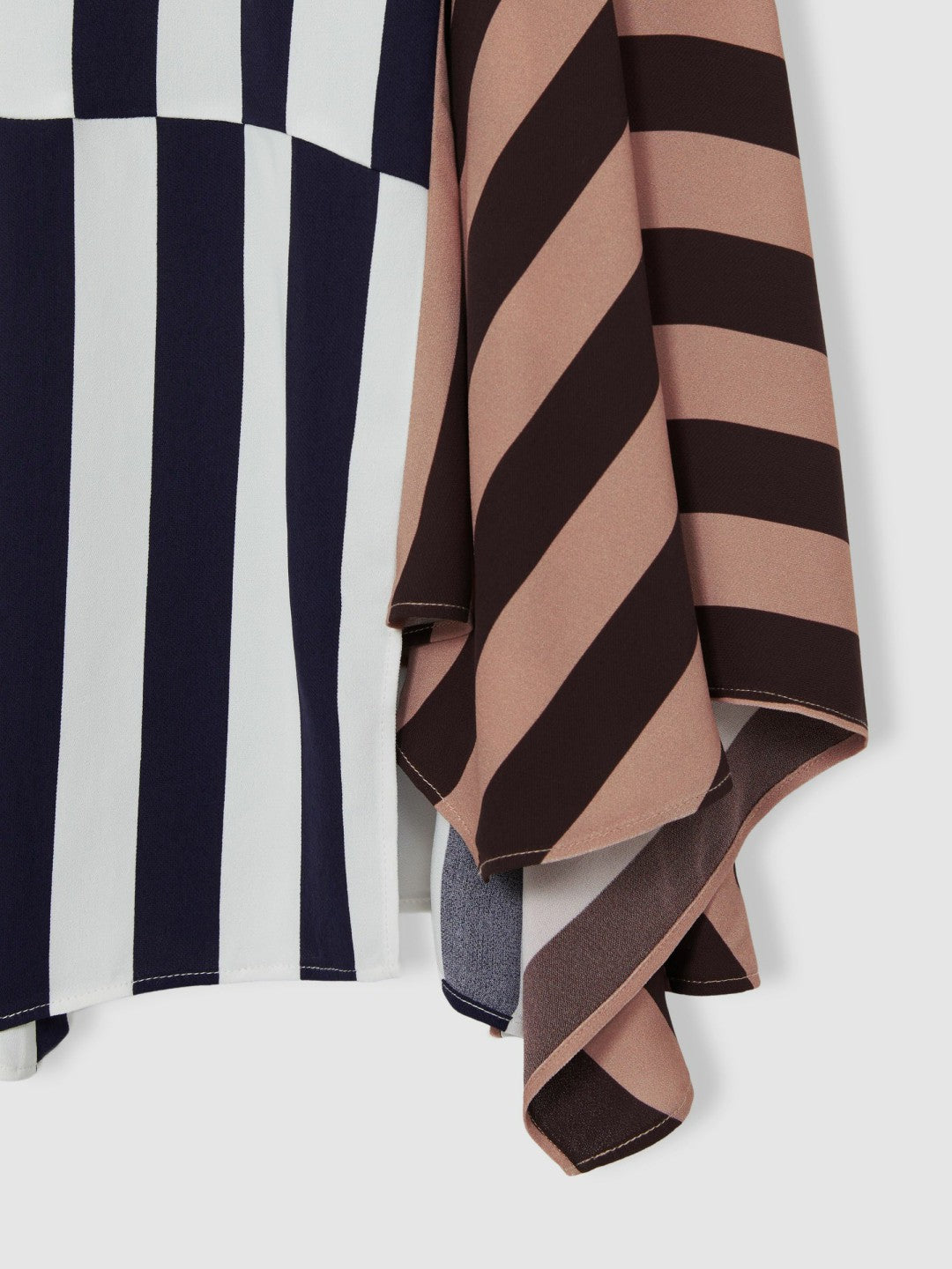 Children & Baby 13-14 yrs Stripe-Print Handkerchief Dress in Multi