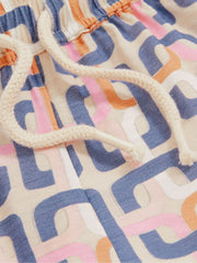 Children & Baby 9-13 yrs Geometric Chain Print Shorts in Multi