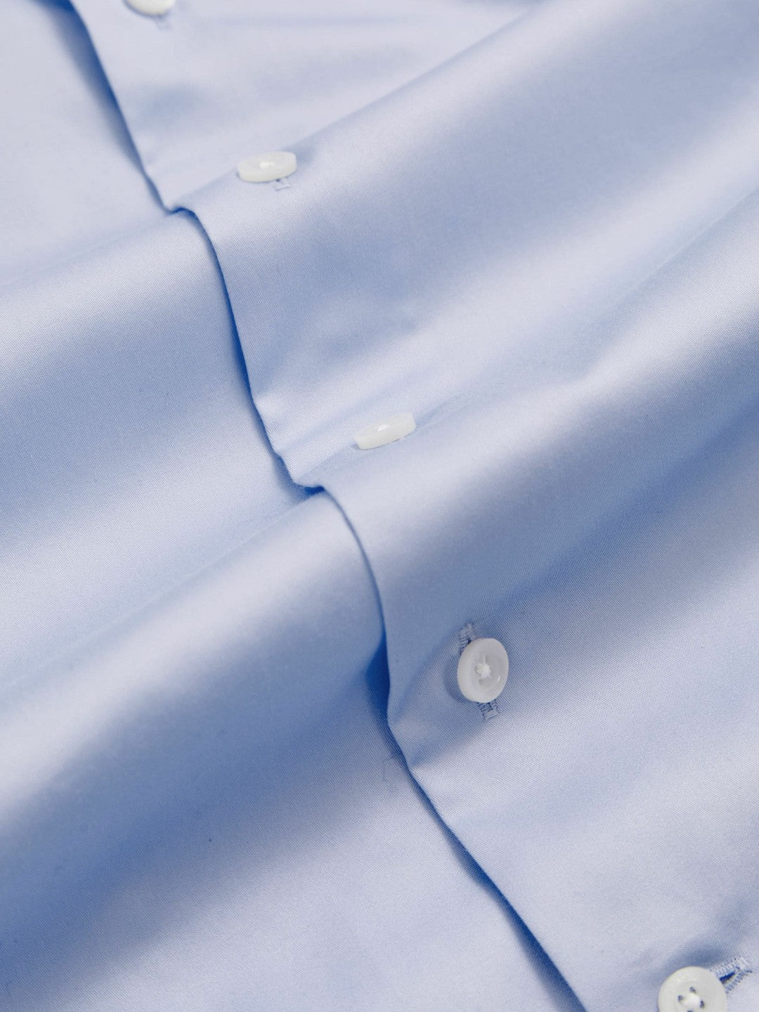 Children & Baby 9-13 yrs Slim-Fit Cotton Shirt in Soft Blue