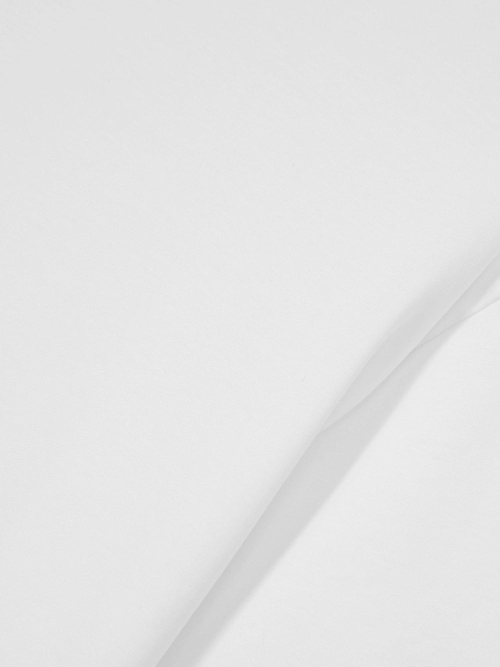 Men Mercerised-Cotton Crew-Neck T-Shirt in White