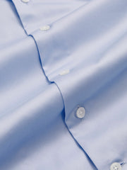 Children & Baby 3-9 yrs Slim-Fit Cotton Shirt in Soft Blue