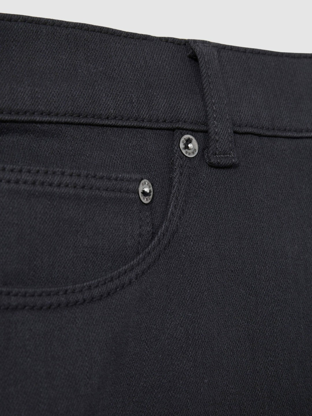 Men Cotton-Stretch Slim-Fit Jeans in Navy