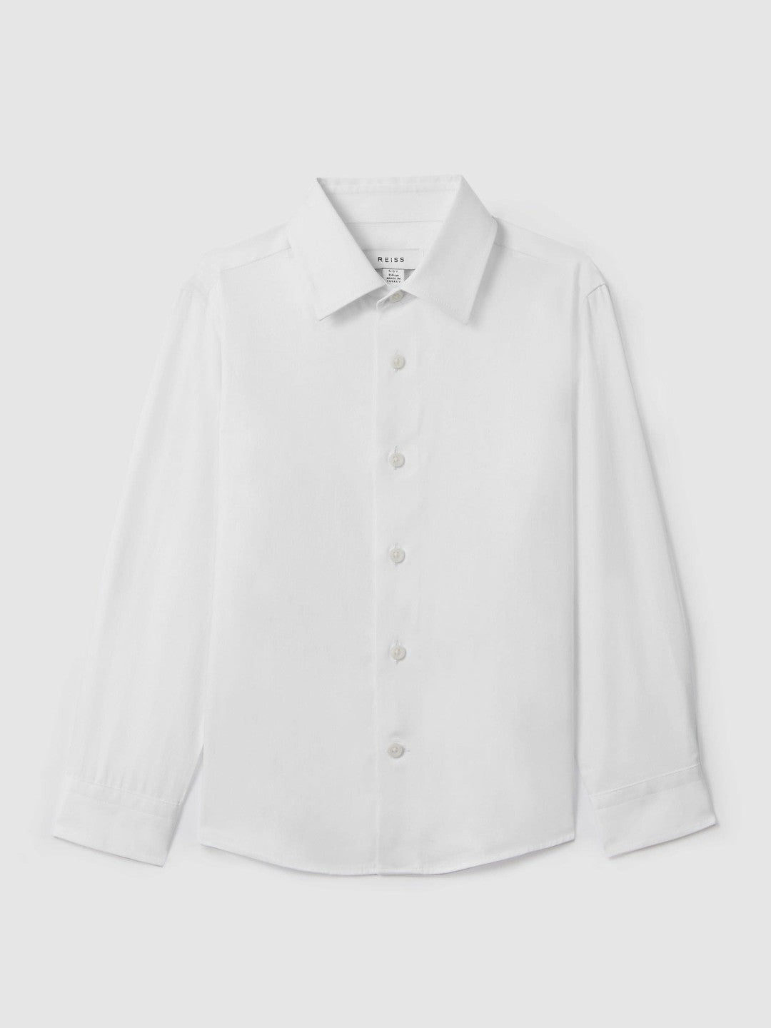 Children & Baby 9-13 yrs Slim-Fit Cotton Shirt in White