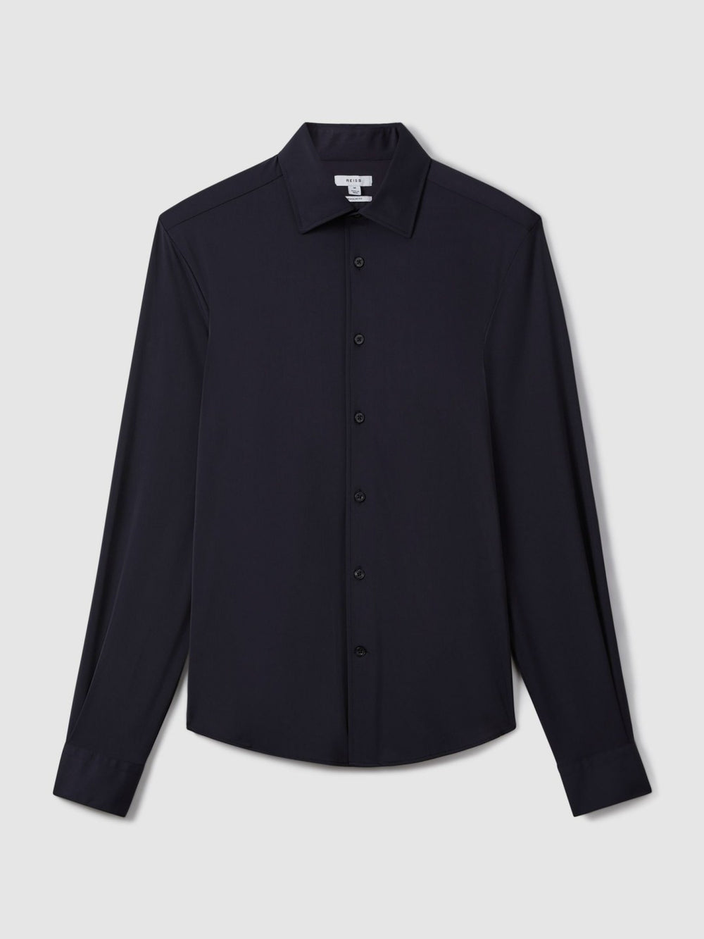 Men Long-Sleeve Travel Shirt in Navy