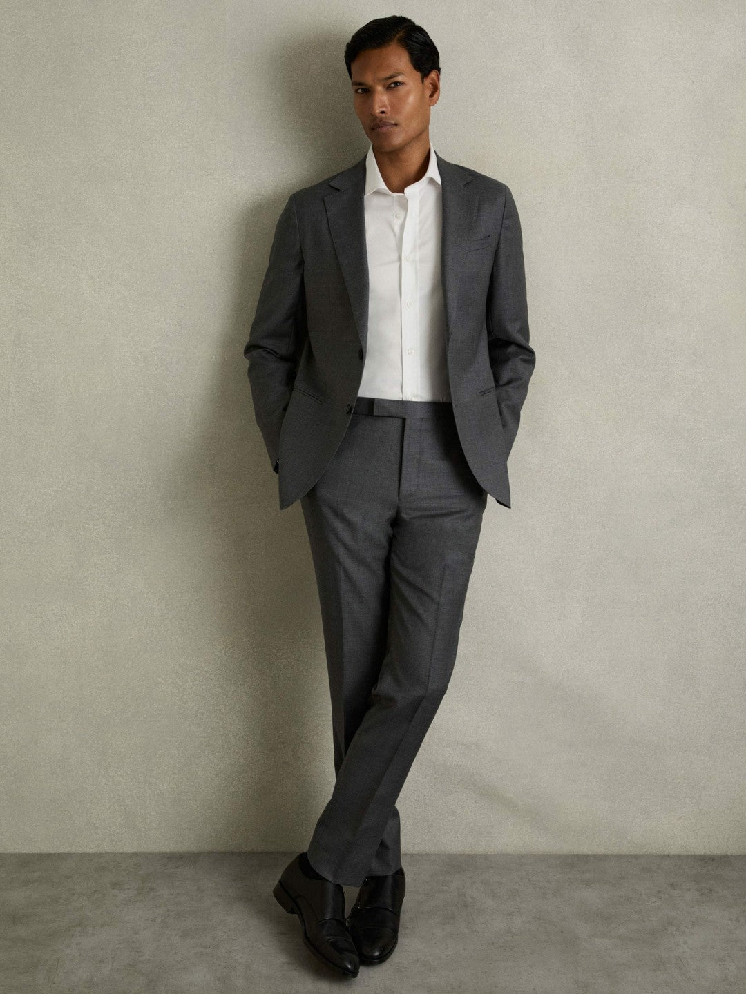 Men Regular Fit Shirt in White