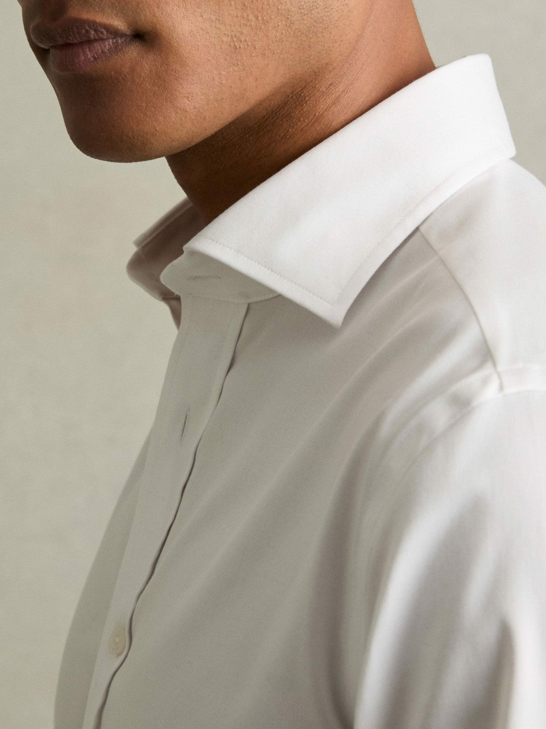 Men Regular Fit Shirt in White