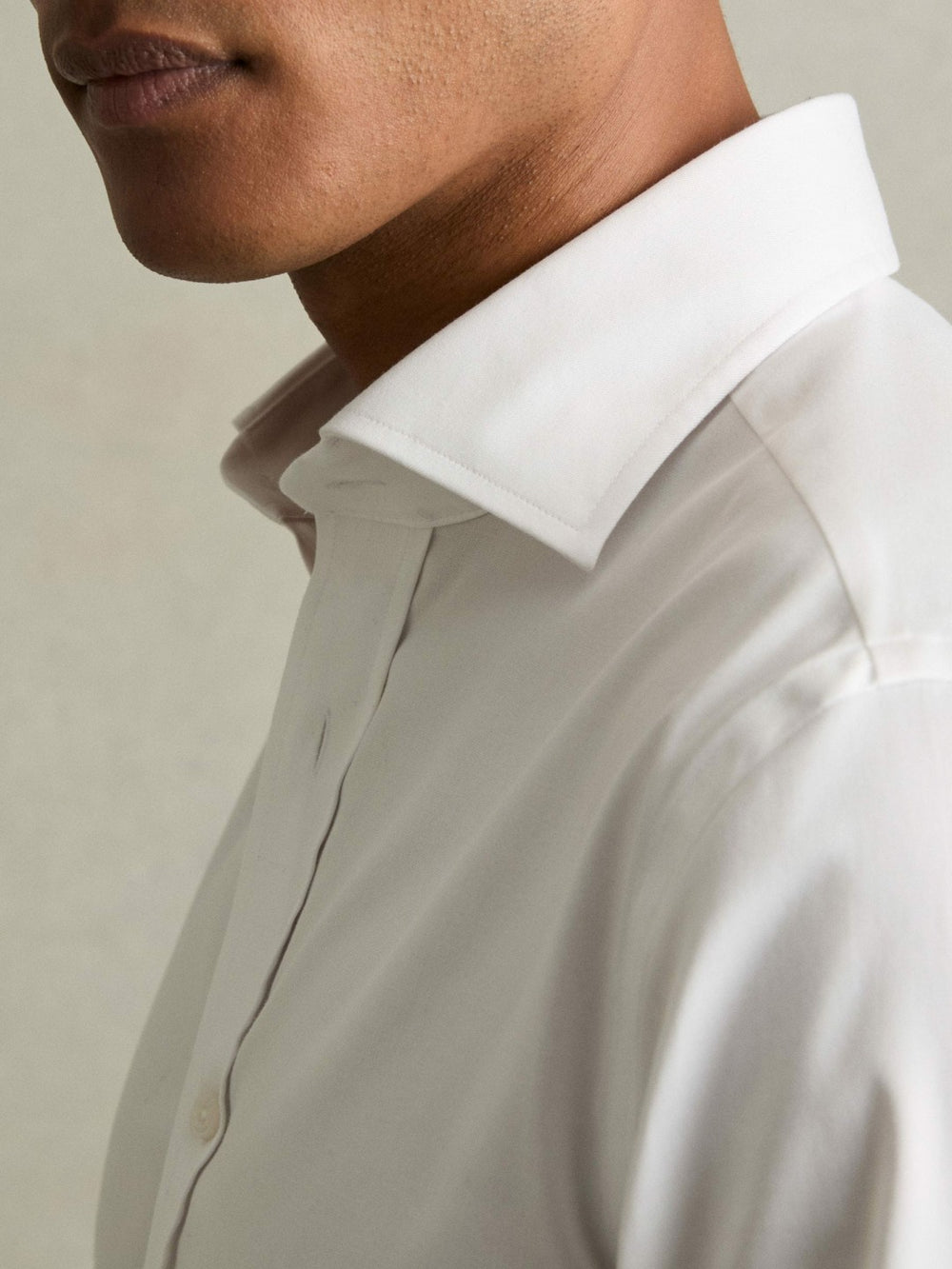 Men Regular Fit Shirt in White