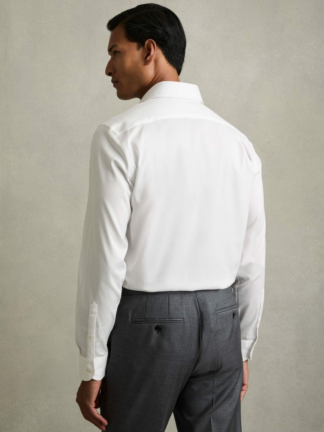 Men Regular Fit Shirt in White