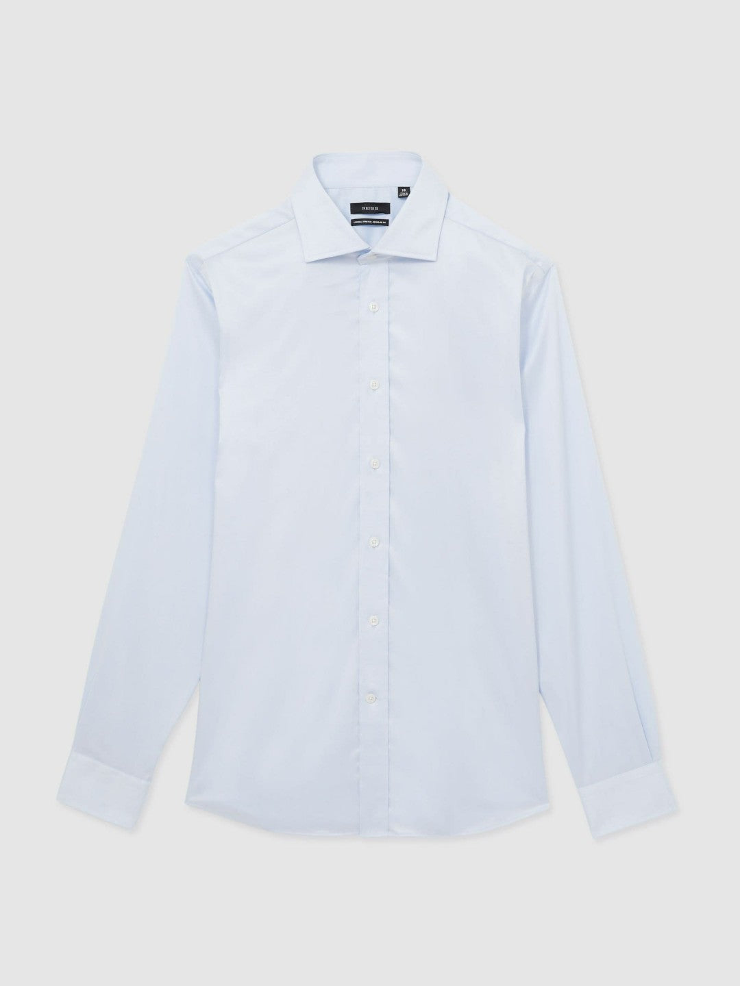 Men Regular Fit Shirt in Soft Blue