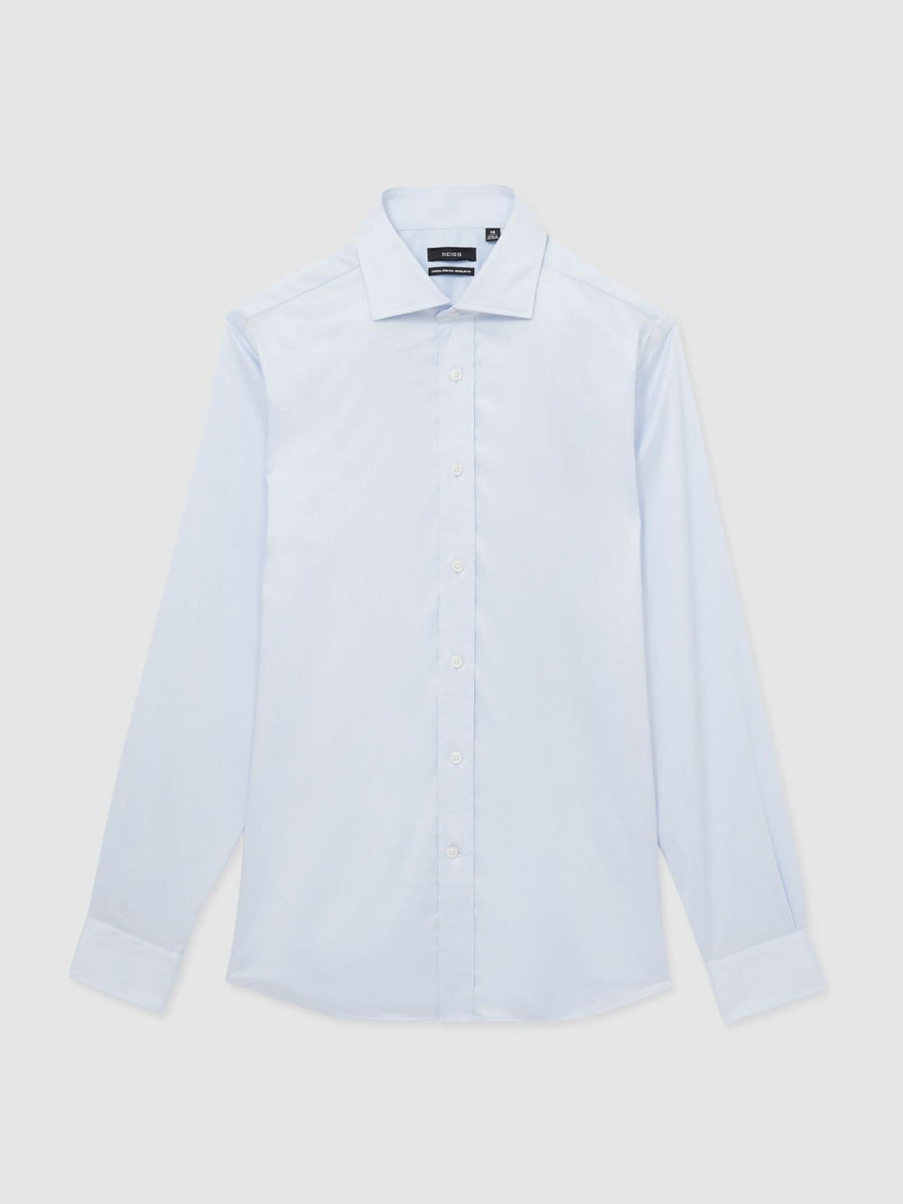 Men Regular Fit Shirt in Soft Blue