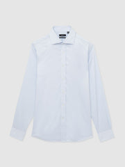 Men Regular Fit Shirt in Soft Blue