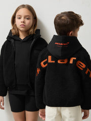 Children & Baby 13-14 yrs Unisex Fit McLaren F1 Team Embroidered Fleece Jacket in Black