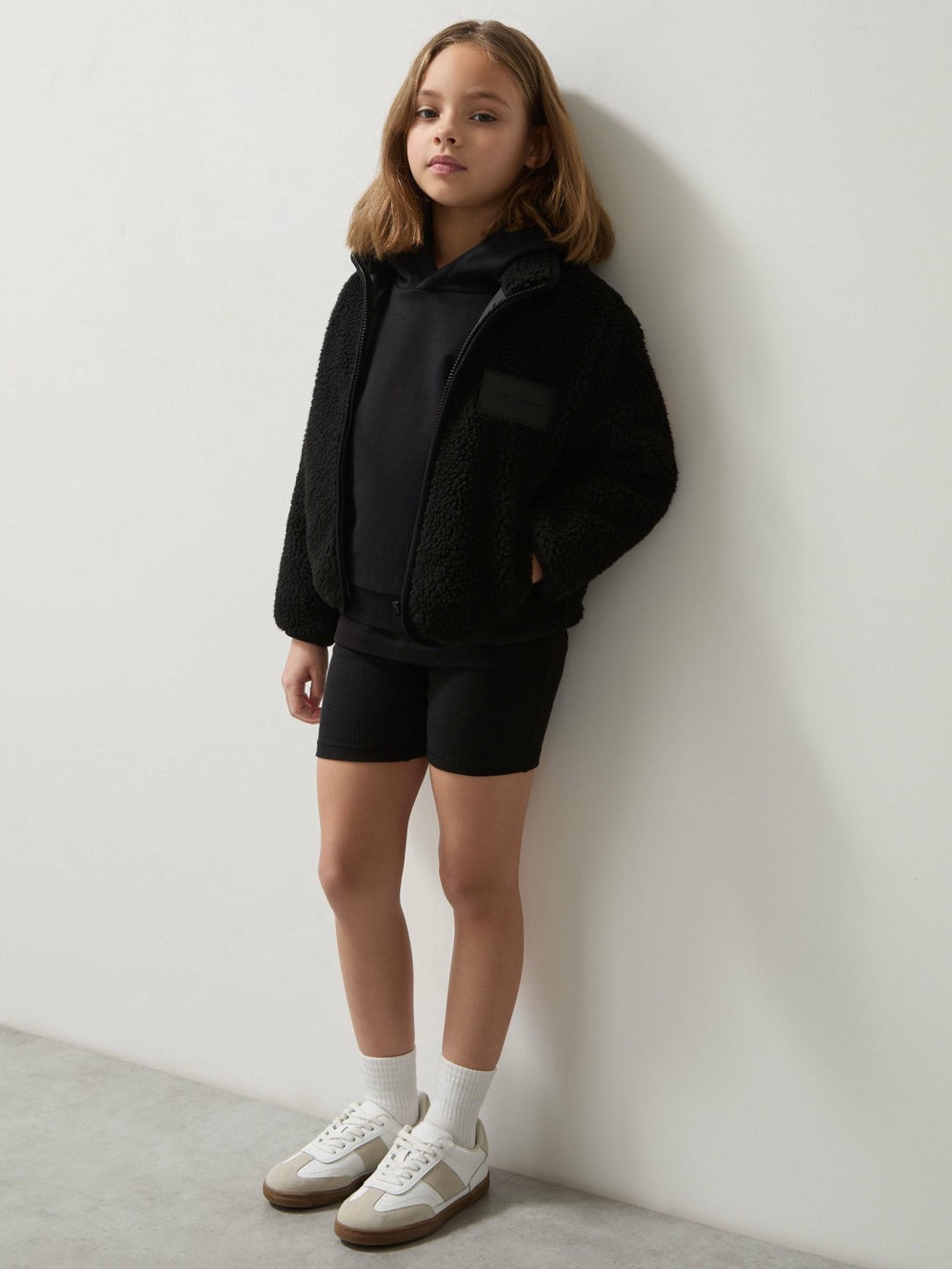 Children & Baby 13-14 yrs Unisex Fit McLaren F1 Team Embroidered Fleece Jacket in Black