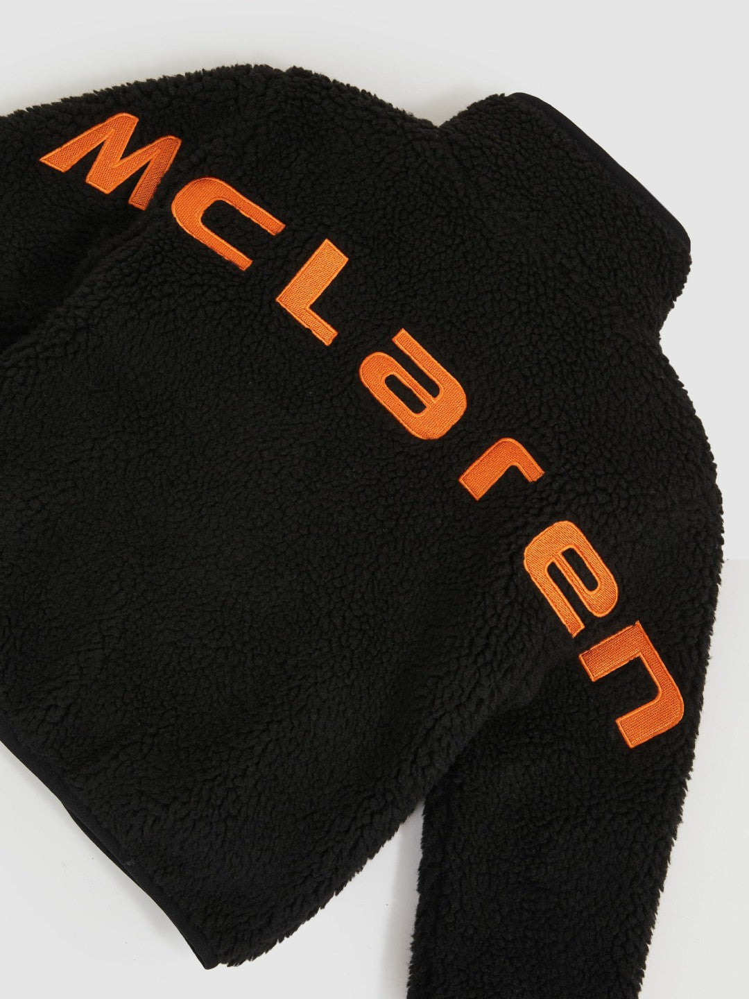 Children & Baby 13-14 yrs Unisex Fit McLaren F1 Team Embroidered Fleece Jacket in Black