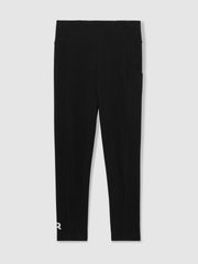 Children & Baby 9-14 yrs Stretch Logo Print Leggings in Black