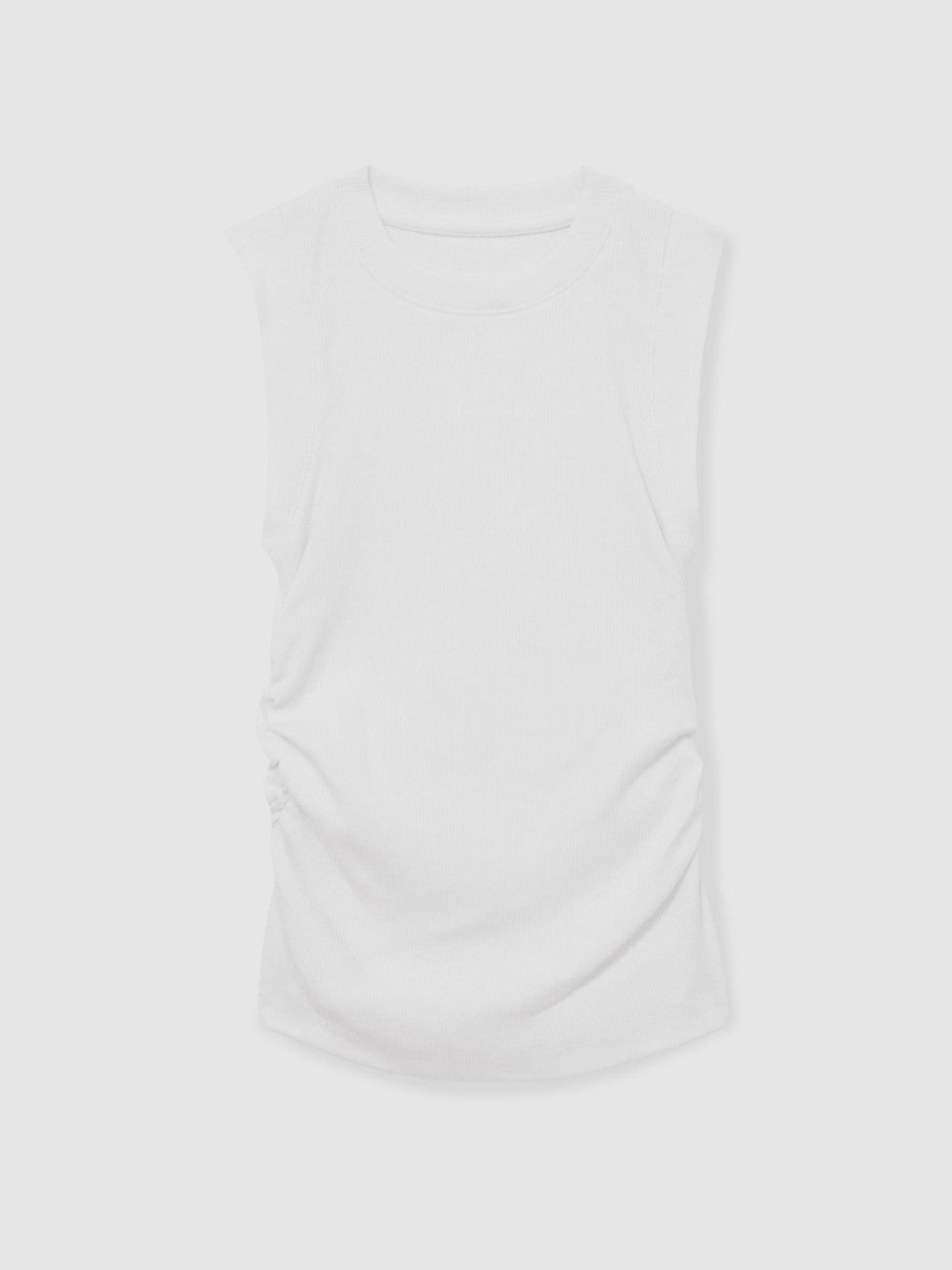 Children & Baby 13-14 yrs Ruched Vest Top in White