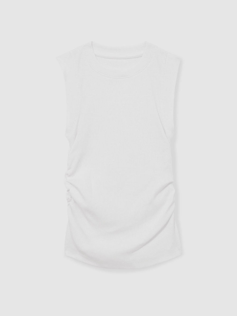 Children & Baby 13-14 yrs Ruched Vest Top in White
