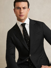 Men Regular Fit Cotton Sateen Shirt in White