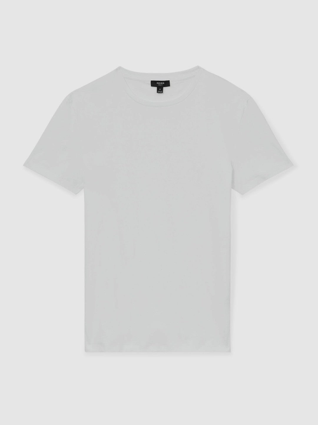 Men Cotton Sports-Fit T-Shirt in White