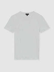 Men Cotton Sports-Fit T-Shirt in White
