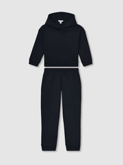 Children & Baby 13-14 yrs Cotton-Blend Hoodie And Joggers Set in Navy