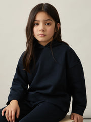 Children & Baby 13-14 yrs Cotton-Blend Hoodie And Joggers Set in Navy