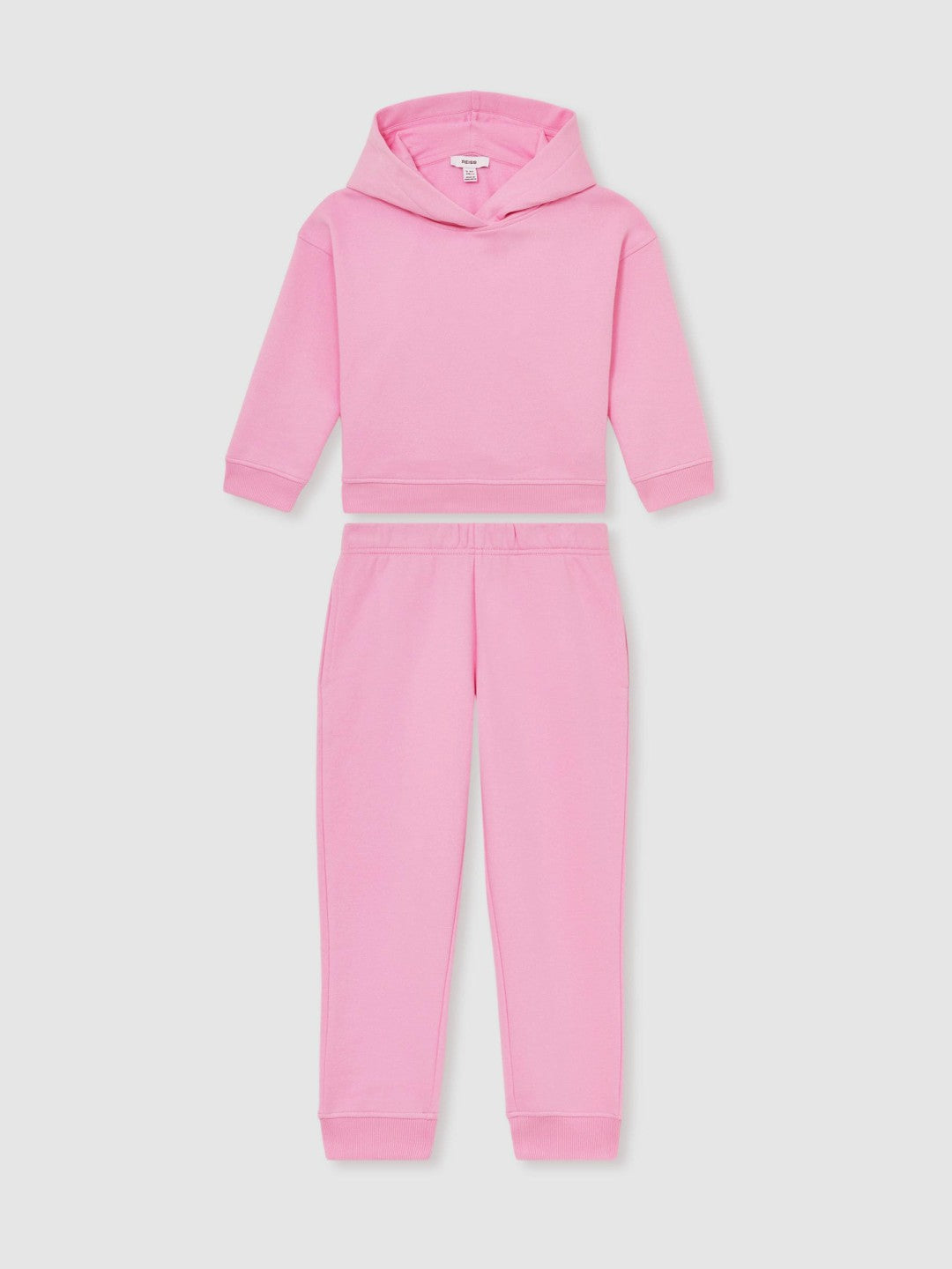 Children & Baby 4-9 yrs Cotton-Blend Hoodie And Joggers Set in Bright Pink