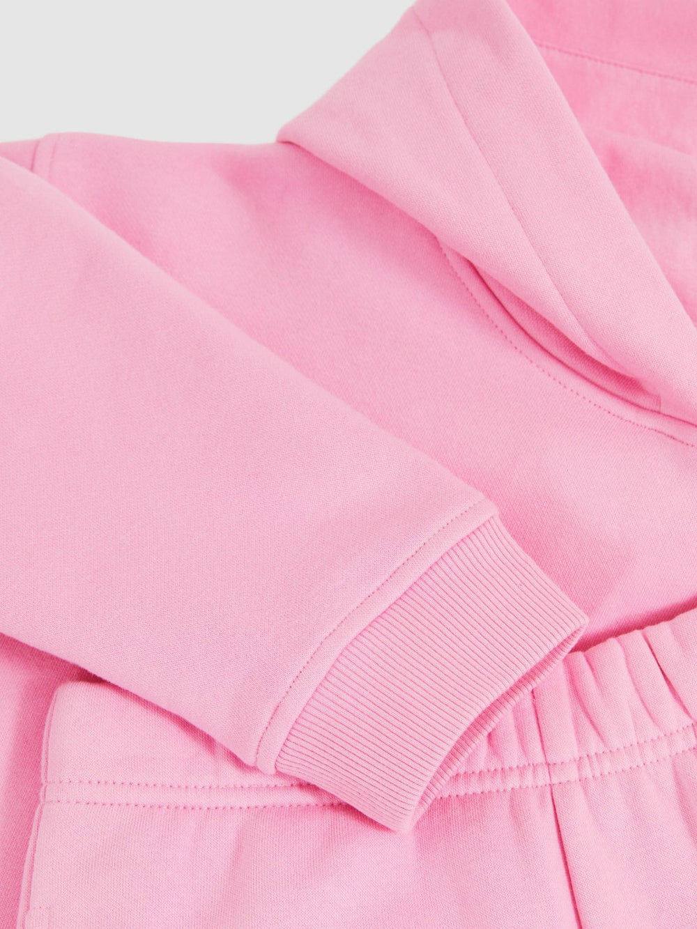 Children & Baby 4-9 yrs Cotton-Blend Hoodie And Joggers Set in Bright Pink