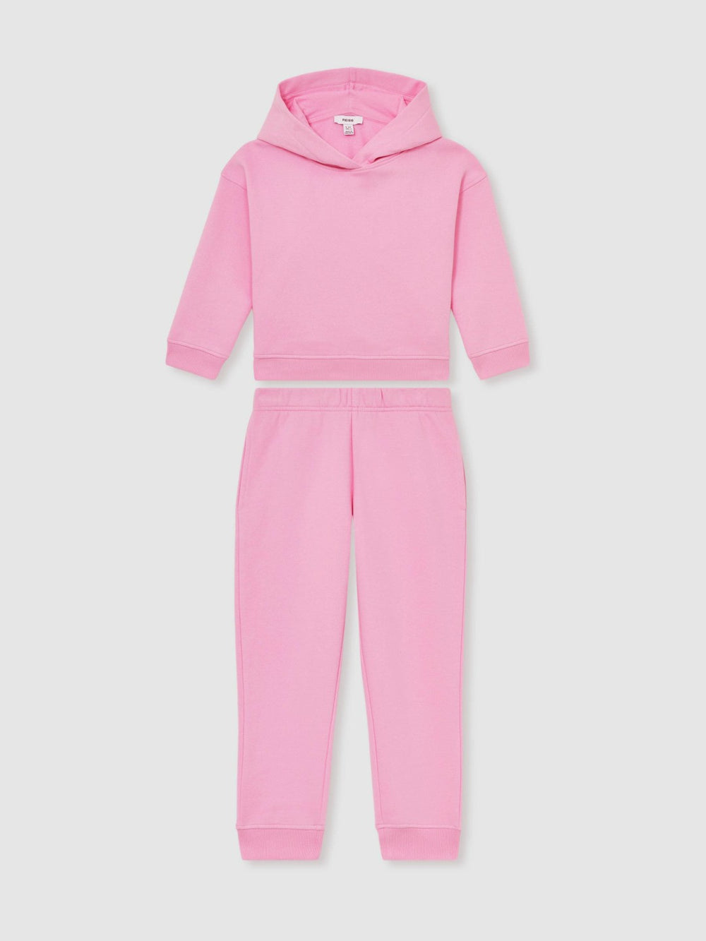 Children & Baby 9-13 yrs Cotton-Blend Hoodie And Joggers Set in Bright Pink