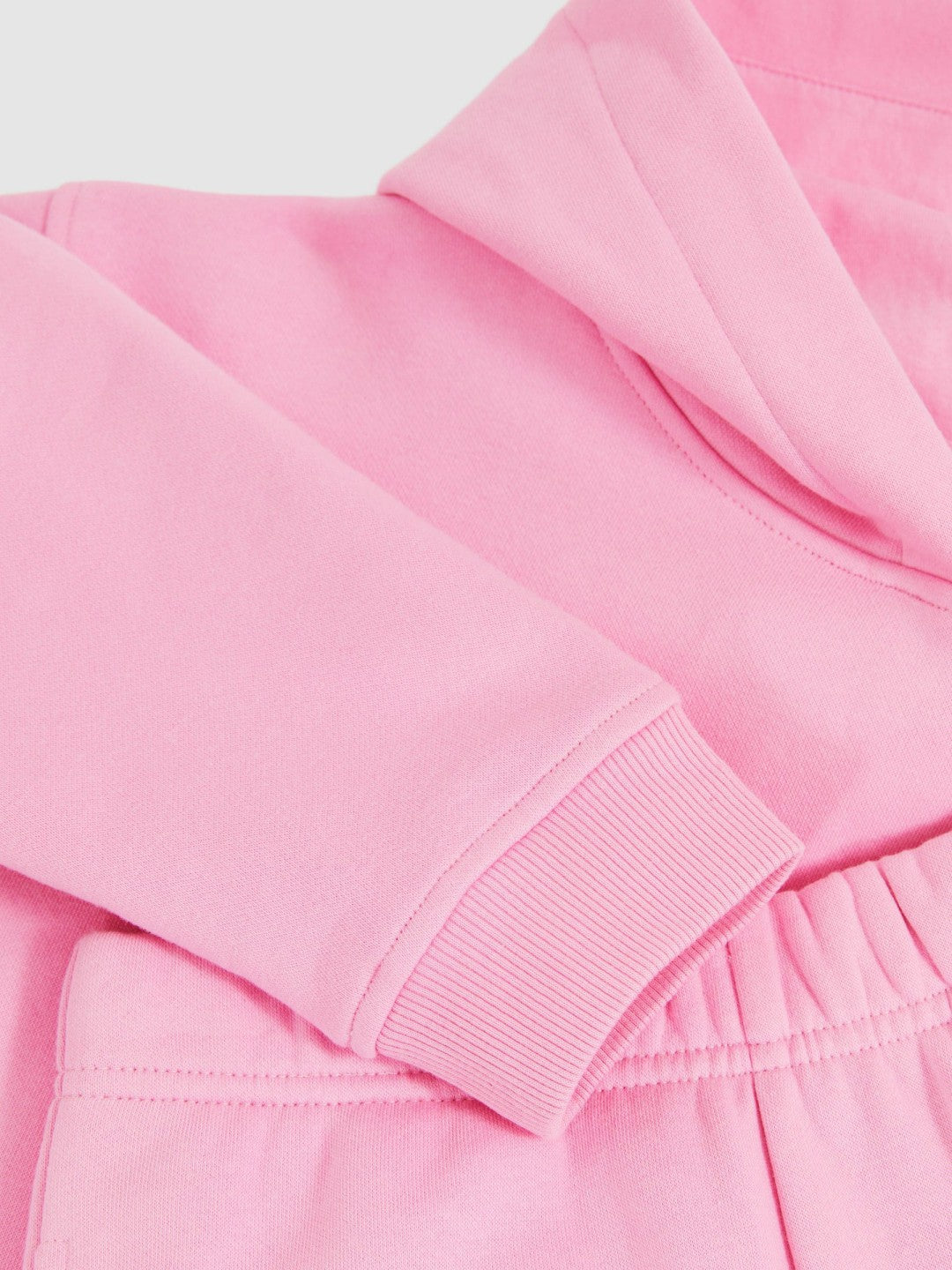 Children & Baby 9-13 yrs Cotton-Blend Hoodie And Joggers Set in Bright Pink