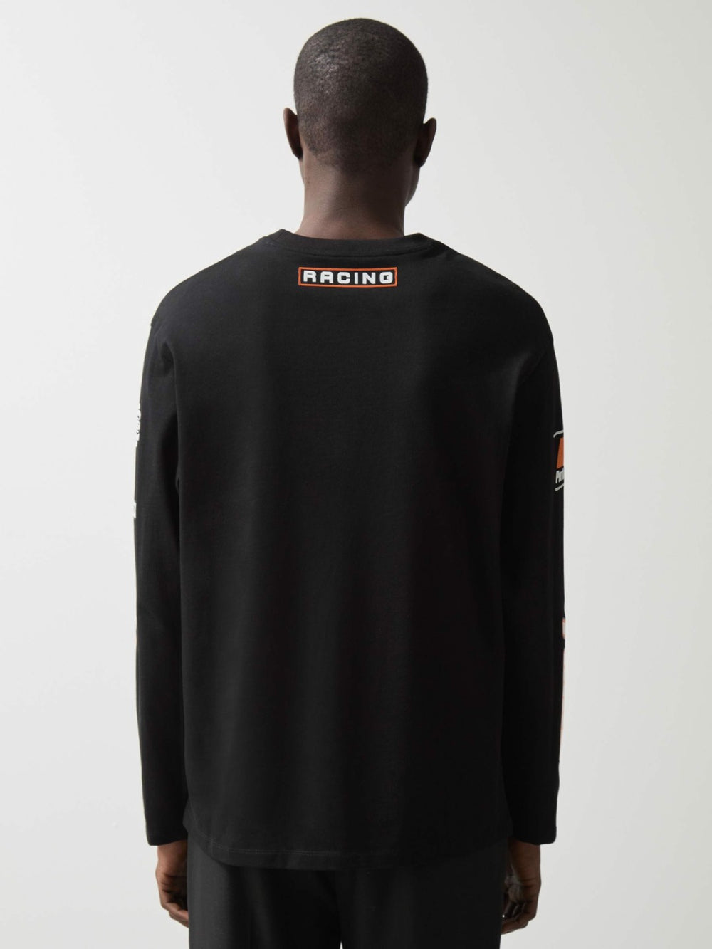 Men McLaren F1 Team Cotton Logo T-Shirt Unisex Fit in Black