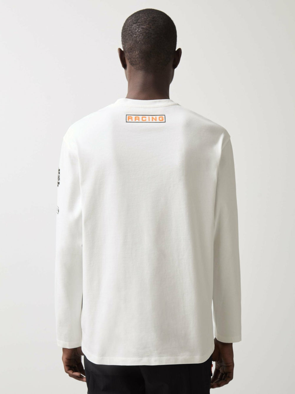 Men McLaren F1 Team Cotton Logo T-Shirt Unisex Fit in White