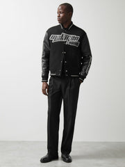 Men McLaren F1 Team Bomber Jacket in Black