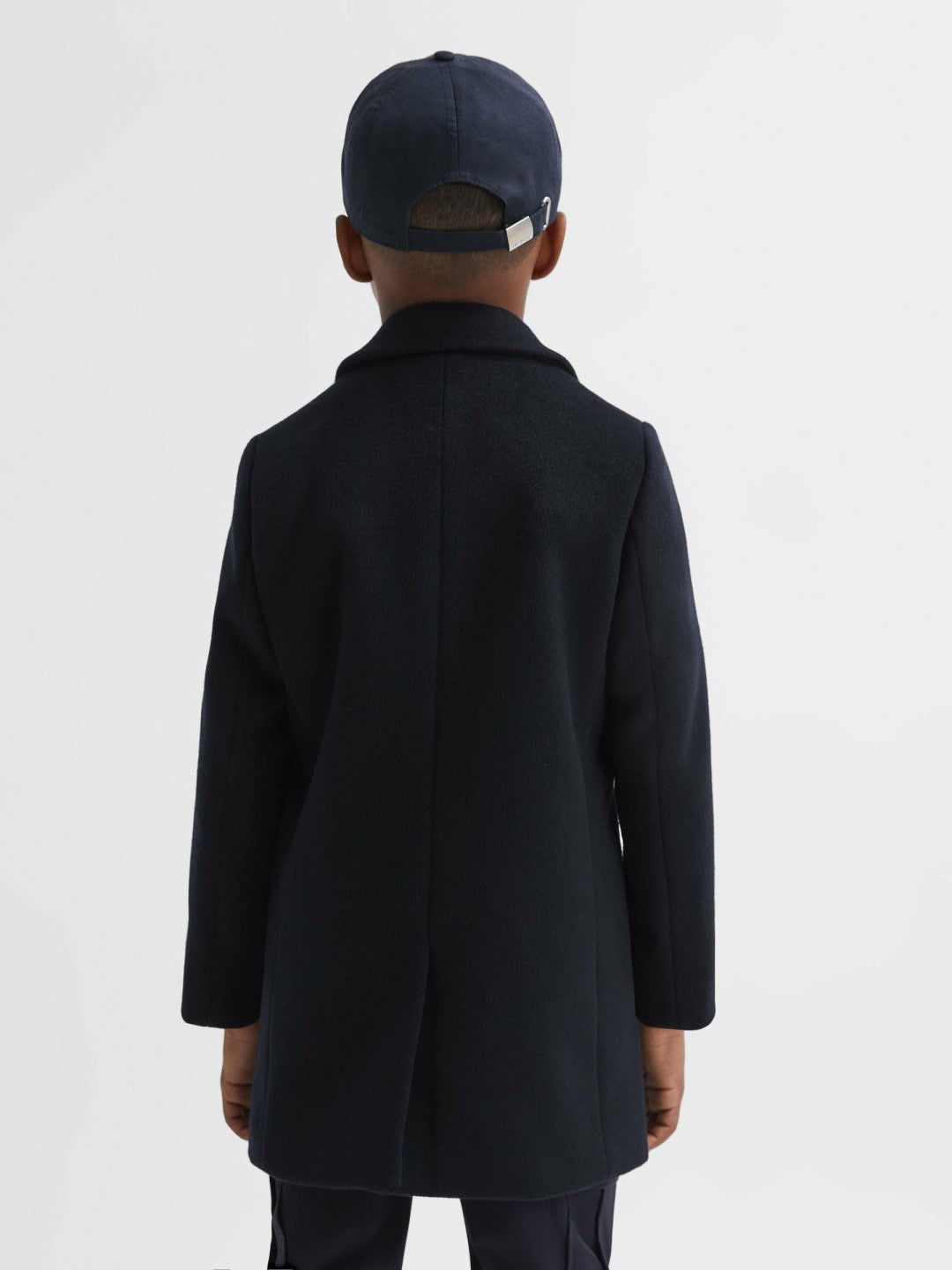 Children & Baby 3-9 yrs Single Breasted Overcoat in Navy