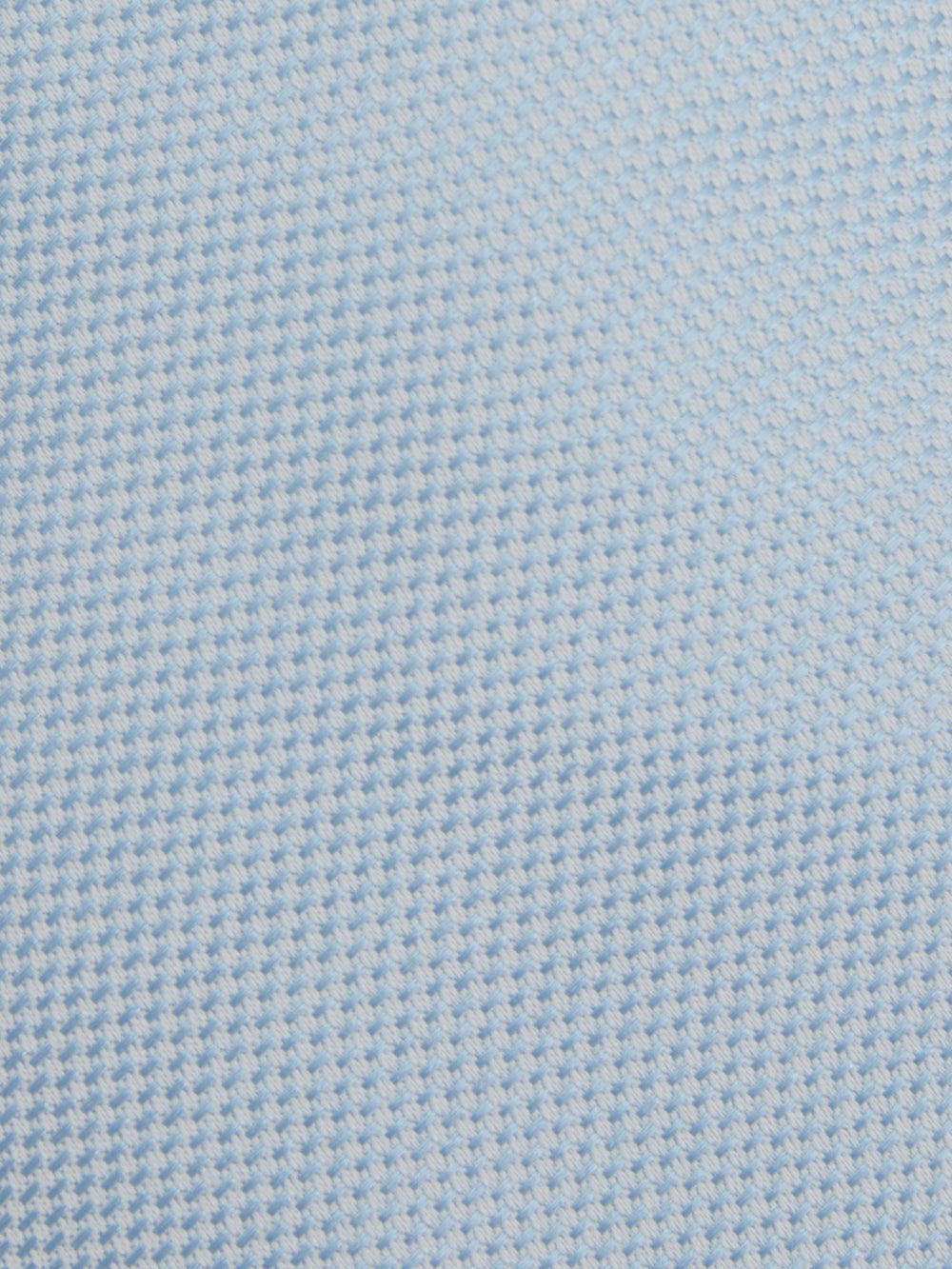 Men Textured Silk Blend Tie in Light Blue