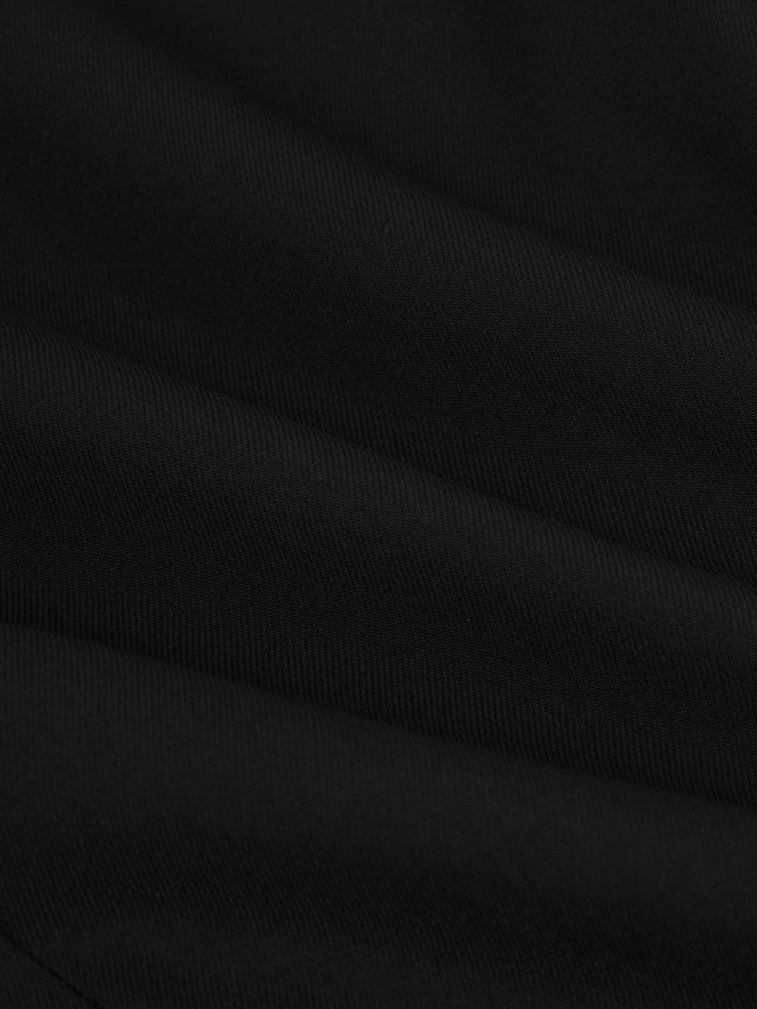 Men Wool-Blend Single-Breasted Suit Jacket Slim-Fit in Black