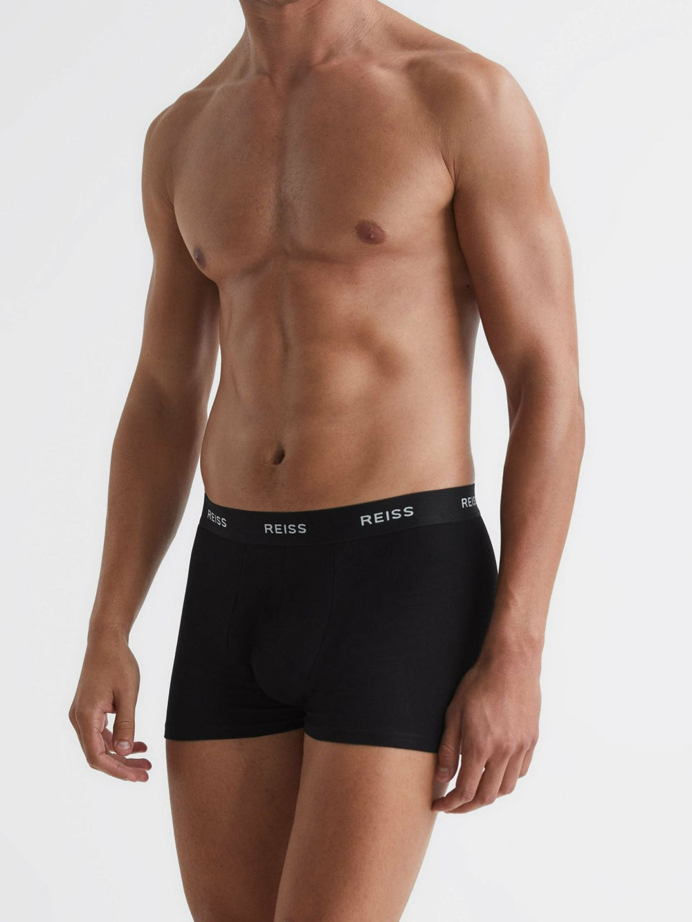 Men Three Pack Cotton Boxers in Multi