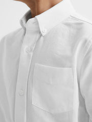 Children & Baby 13-14 yrs Button Down Oxford Shirt in White