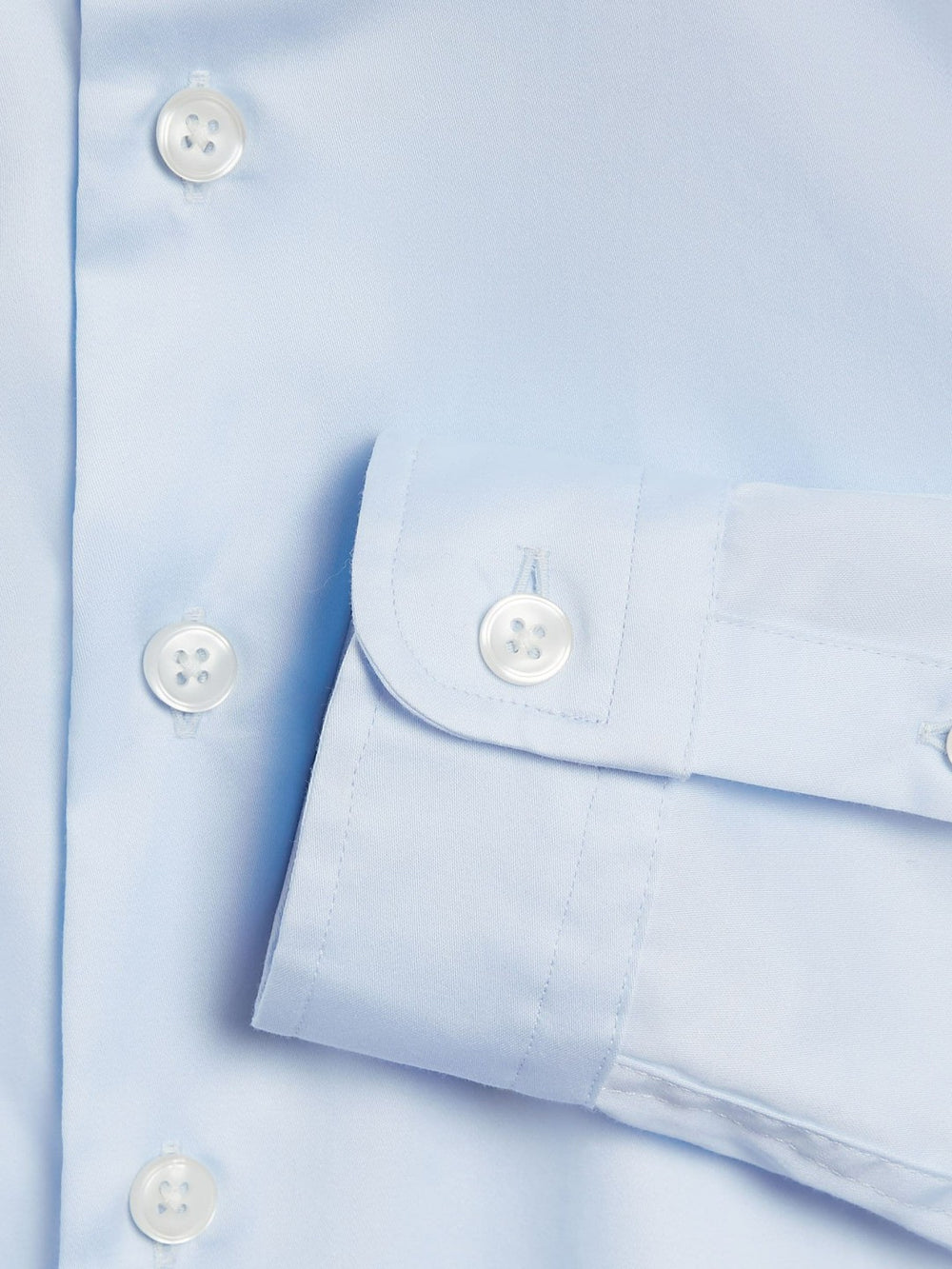 Children & Baby 4-9 yrs Slim-Fit Cotton Shirt in Soft Blue