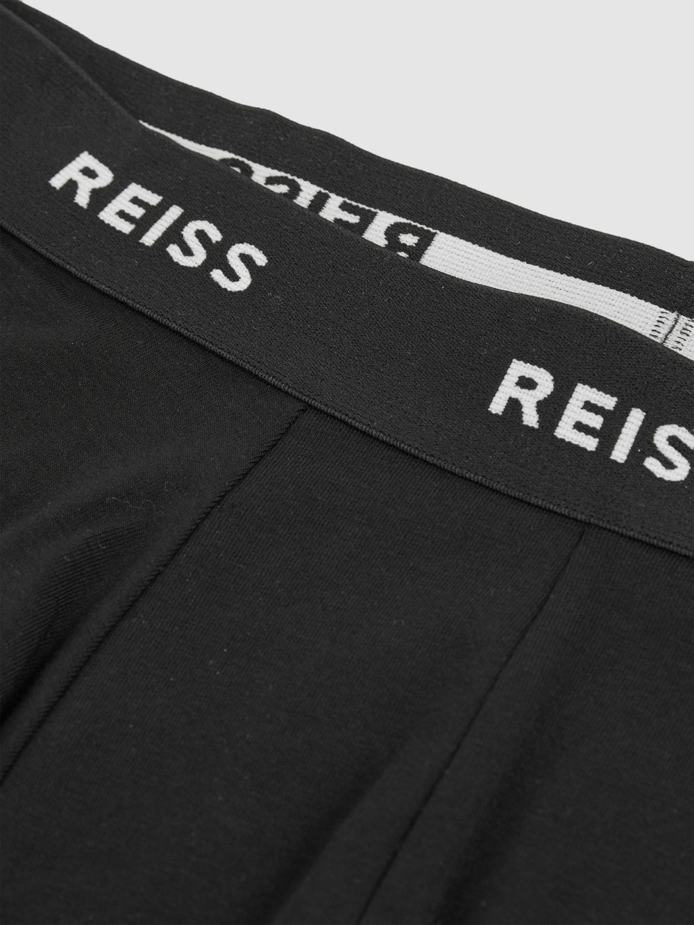 Men Three Pack Cotton Boxers in Black