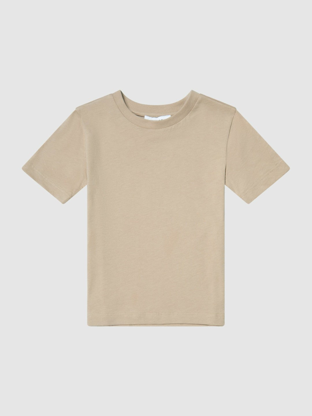 Children & Baby 3-9 yrs Crew Neck T-Shirt in Stone