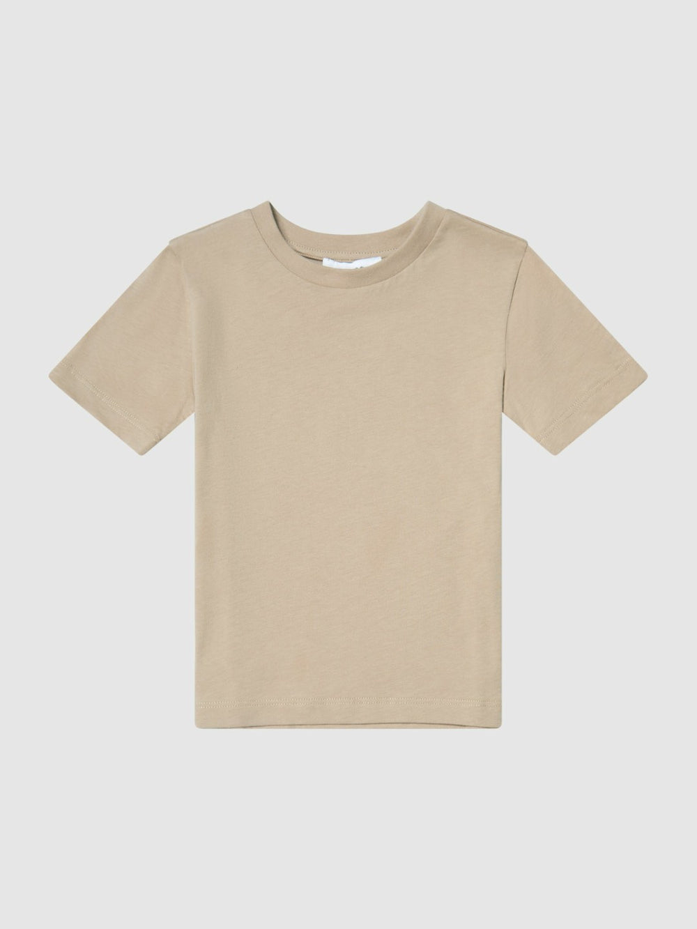 Children & Baby 3-9 yrs Crew Neck T-Shirt in Stone